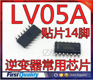 全新 SN74LV05ADR 原装进口 LV05A SOP14/3.9mm逆变器常用芯片