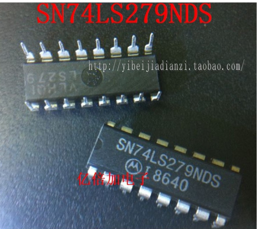 SN74LS279N SN74LS279NDS  DIP封装 逻辑RS触发器/锁存器 全新