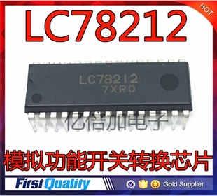 全新原装 LC78212 LC78212 模拟功能开关转换芯片