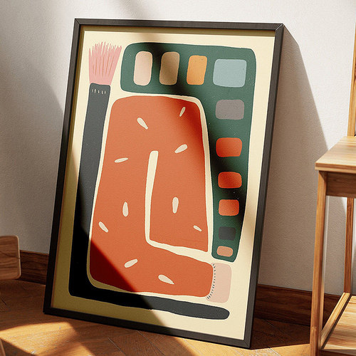 简约实木相框空画框定制没有油漆