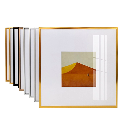 方形铝合金拼图书法海报相框定制