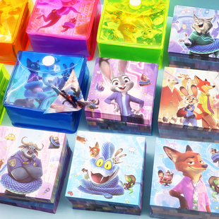 疯狂动物城卡通折纸正方形diy手工纸卡纸可爱彩色纸双面印花叠纸