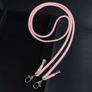 简约可调节双钩肩带吊绳防摔手机背带纯色斜挎绳包包挎绳带男女潮