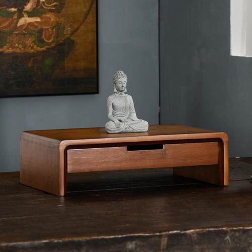 【新品立减】桌面观音佛像供座台