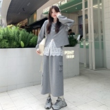 大货新款针织卫衣三件套2D073-66117-P175-K258，女装套装/套裙，2D073