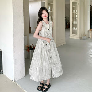 2025夏季新款格子连衣裙 2D073-6678-P135-K198图片