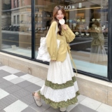 新款田园风衬衫+裙子套装2D073-66127-P145-K218，女装套装/套裙，2D073