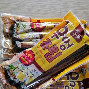 包邮韩广和韩式风味腌渍牛蒡条紫菜包饭寿司料理牛蒡条500g*4袋