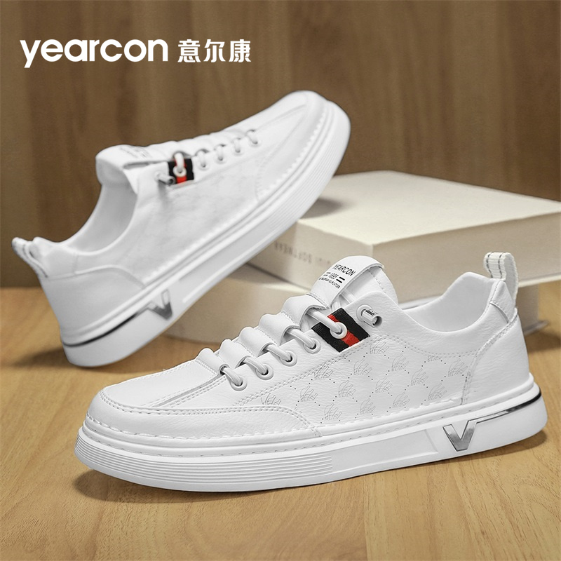 意尔康男鞋旗舰店小白鞋男士板鞋