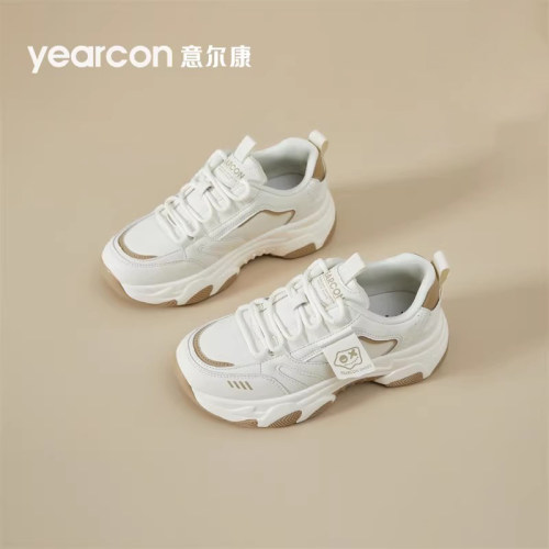 意尔康新品女鞋老爹鞋休闲运动跑步