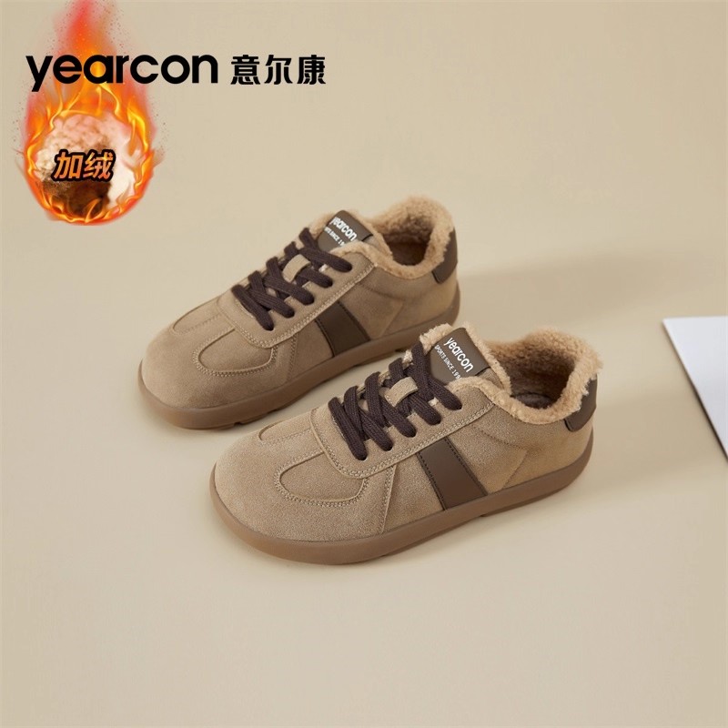 意尔康官方旗舰店板鞋德训女鞋