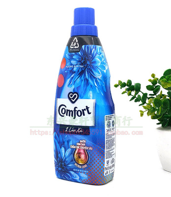 越南comfort金纺衣物800ML柔顺剂