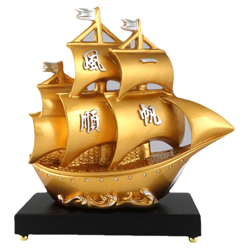 一路进财金宝船摆件 命运好好玩推荐