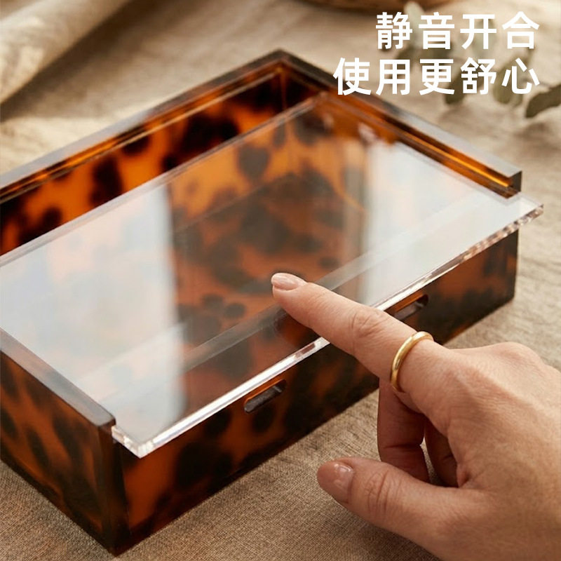 麻将收纳盒多色可选美国麻将牌贝壳纹透明玳瑁色美国麻将牌
