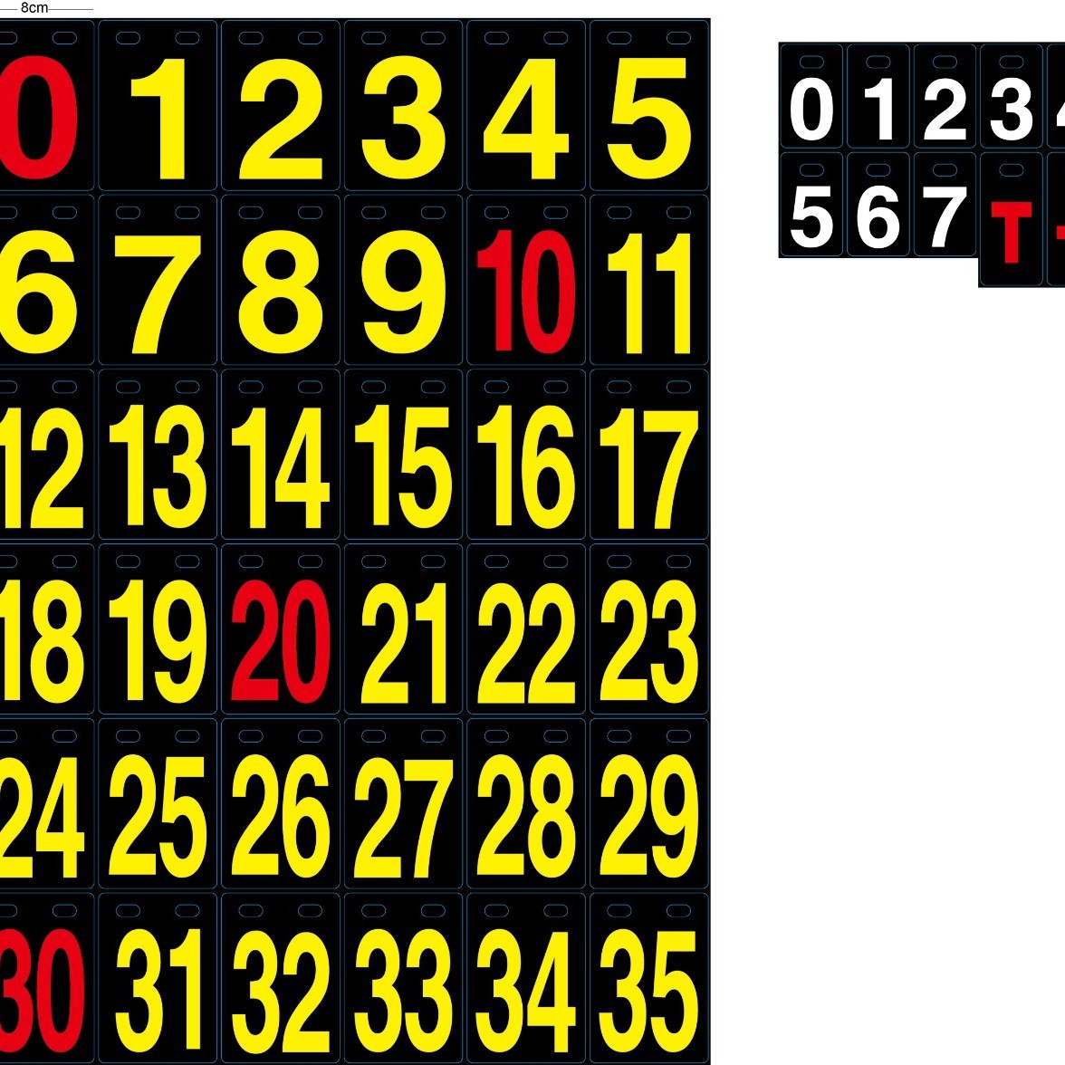 T记分牌篮球计分牌翻分牌比分牌可翻分计分器台球计分器问答号码
