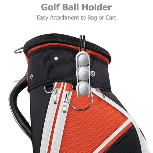 新品跨境高尔夫球架便携夹球器上下取球Golf Ball Holder配件厂家