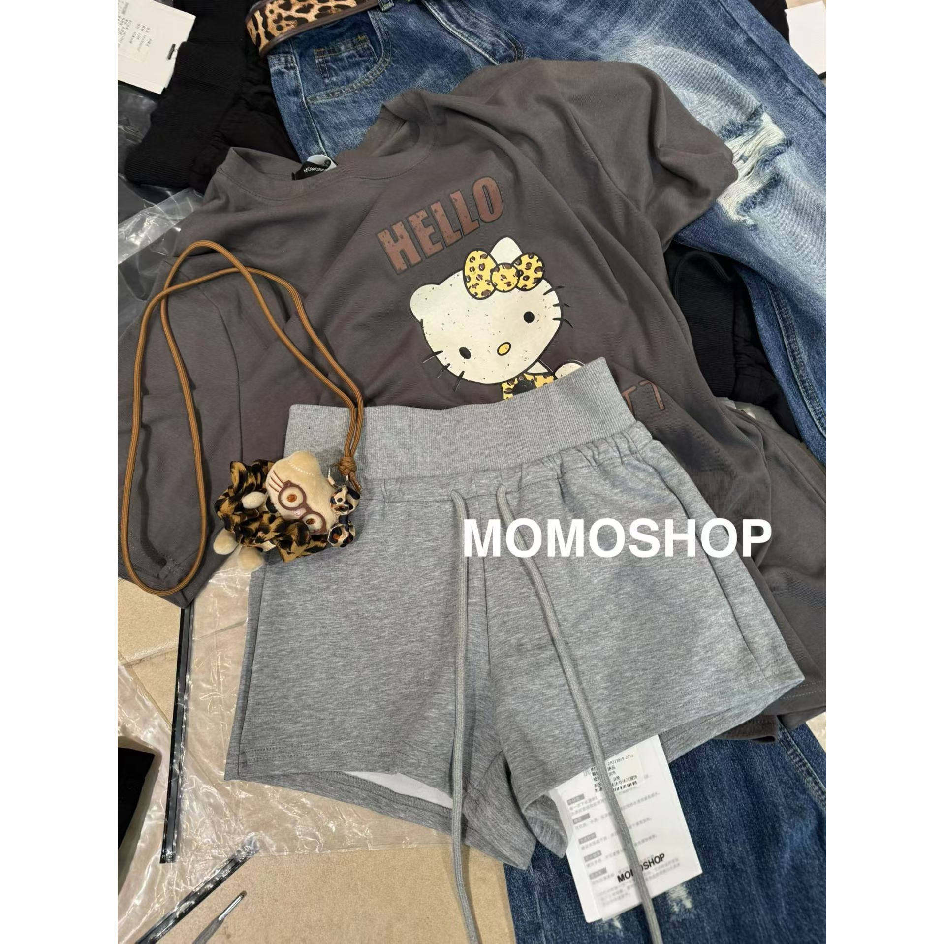 休闲短裤2026早春新款运动风韩版修身抽绳螺纹运动短裤