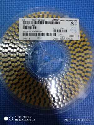 TAJB155K025RNJ 1.5UF 25V 1210 3528 AVX钽电容实体店