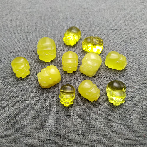 配饰招财吊坠女款雕刻件天然琥珀