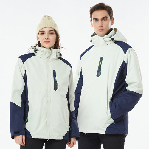 户外冲锋衣三合一可拆卸两件套防风防水团体服登山服外套定制logo
