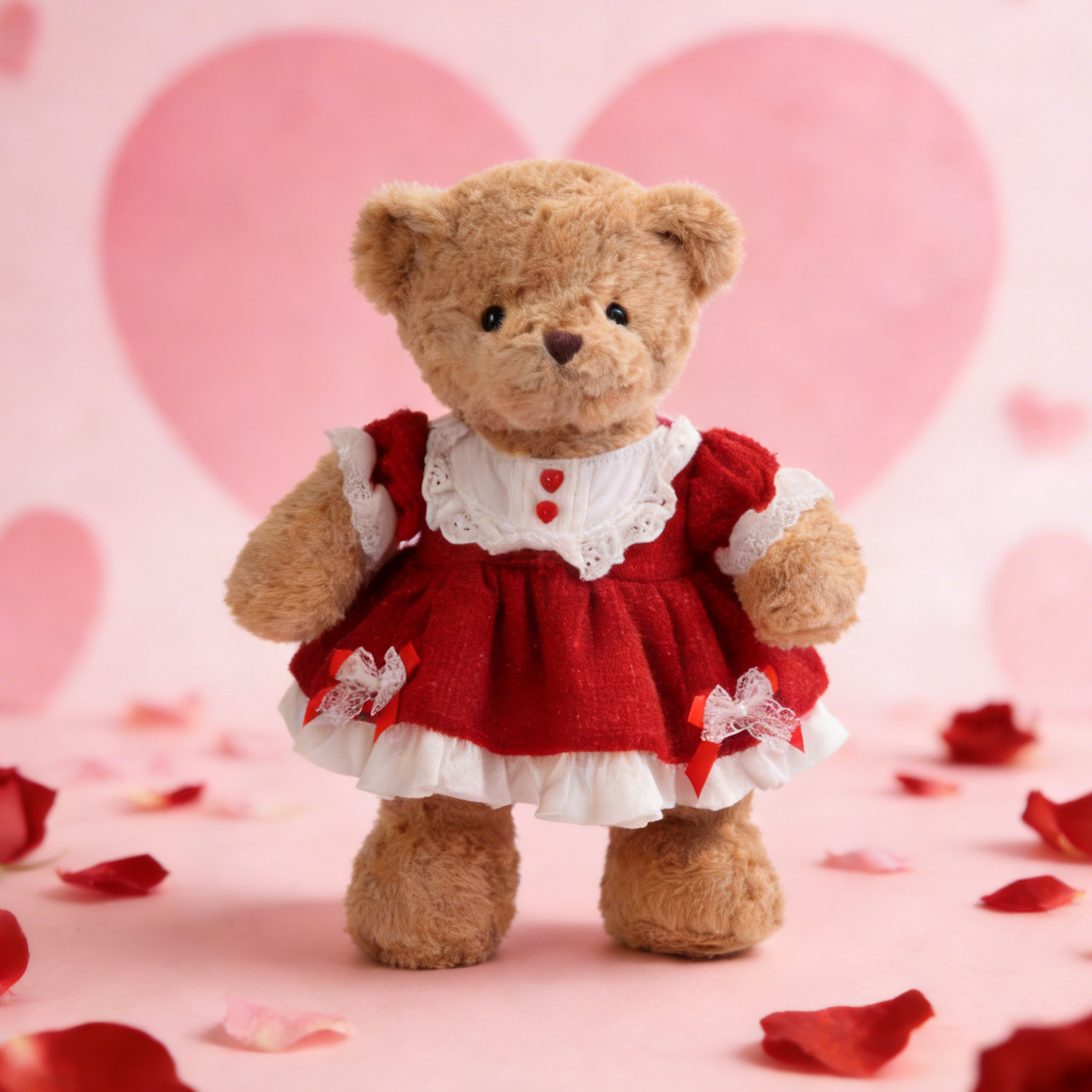 毛绒玩具泰迪熊公仔洛丽塔红裙小熊玩偶雪人娃娃抱枕2026新年礼物,玩具/童车/益智/积木/模型,毛绒/玩偶/公仔/布艺类玩具,淘宝优惠券,粉丝福利购,淘宝优惠卷