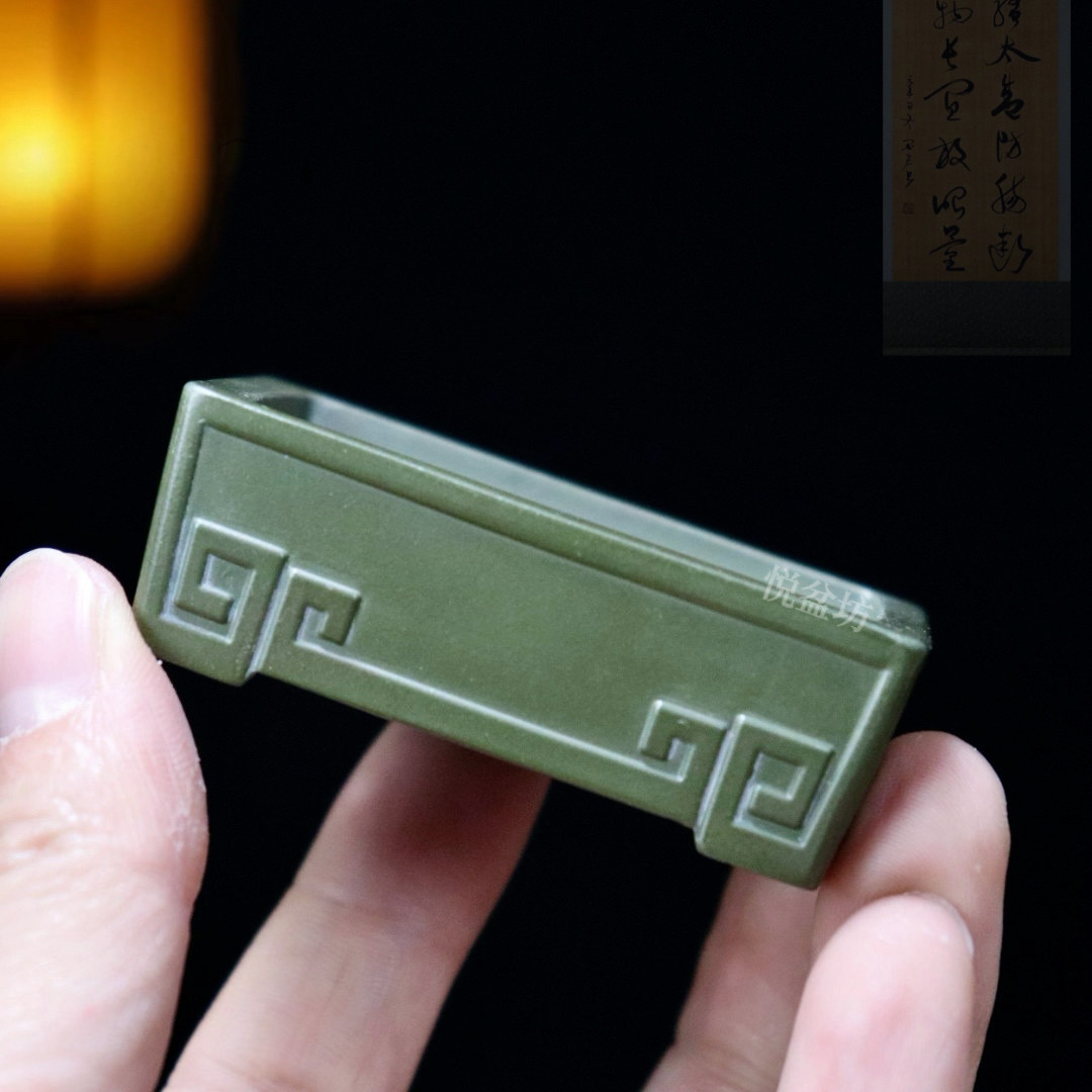 特价精品紫砂花盆微型迷你小多肉菖蒲盆景盆长方形绿植盆栽盆新款