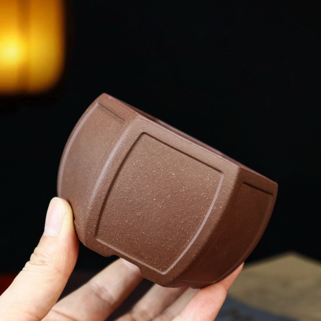 清仓特价紫砂花盆陶瓷微型小多肉菖蒲云竹盆景盆金弹子桌面绿植盆