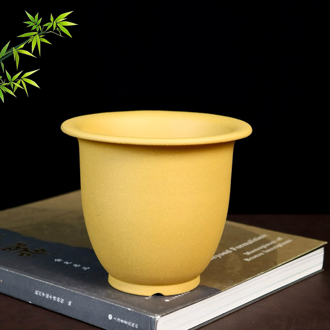 特价精品紫砂花盆小号金钟盆景盆兰花多肉菖蒲云竹金弹子桌面盆栽