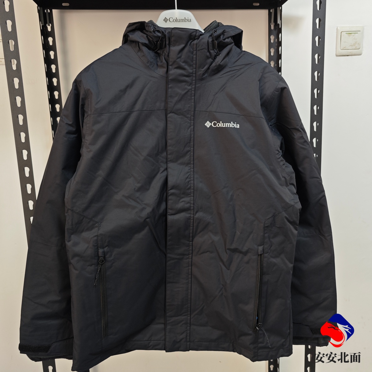 2025秋冬新款哥伦比亚男防水防风硬壳抓绒保暖三合一两件套WE3321