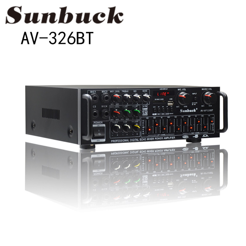 优质220v12v大功率卡拉ok功放机