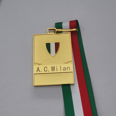 现货2022意甲AC米兰夺冠球迷 07年 03奖牌纪念品球迷装修收藏道具