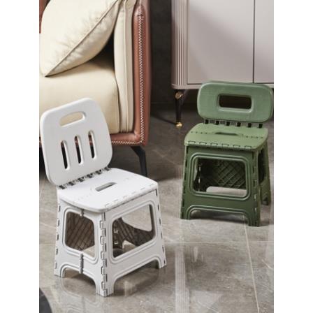 可折叠小板凳家用休闲椅子塑料凳户外便捷式摆摊凳露营钓鱼小凳子