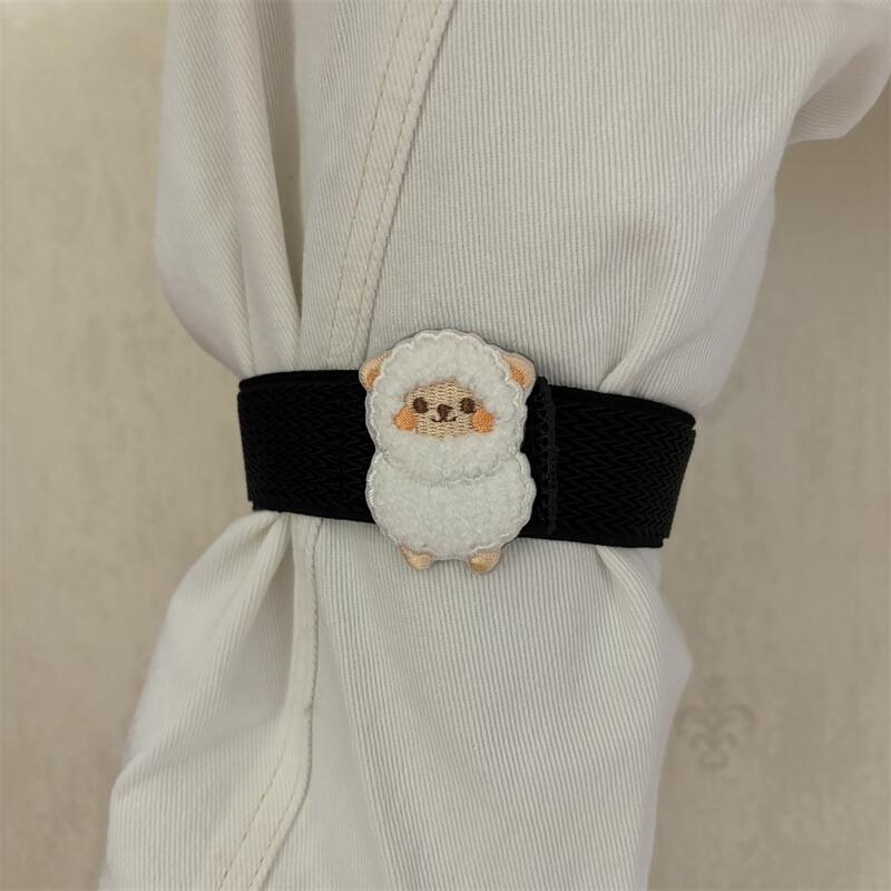 可爱小羊骑行束裤带绑腿带，公路山地休闲自行车束裤带裤脚扎带