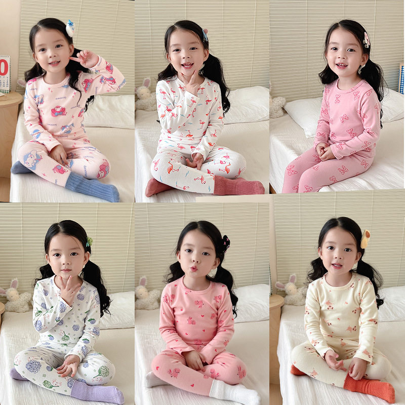 宝宝A类纯棉秋衣秋裤套装秋冬装男女童加厚卡通印花睡衣洋气内衣,童装/婴儿装/亲子装,家居服套装,淘宝优惠券,粉丝福利购,淘宝优惠卷
