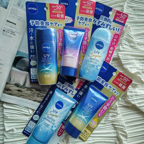 妮维雅防晒spf50+保湿