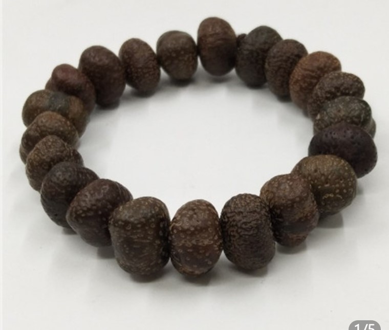 海南元宝星月菩提原生态手链