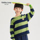 新款 清仓 男童毛衣春秋款 儿童条纹针织衫 男孩春装 毛线衫 断码