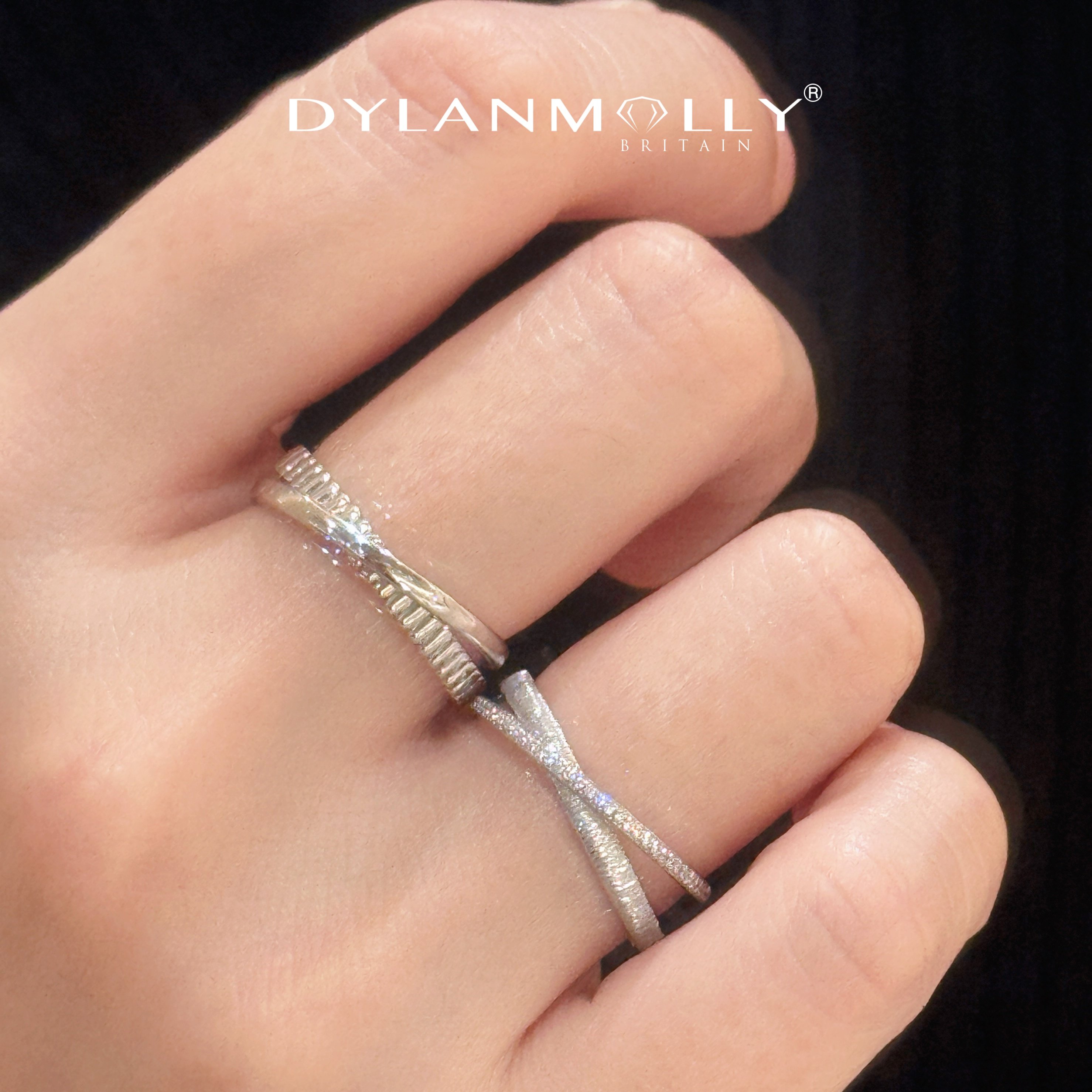 迪伦茉莉无境星环情人节礼物S925纯银镀18K金闭口情侣对戒定制,饰品/流行首饰/时尚饰品新,银饰戒指,淘宝优惠券,粉丝福利购,淘宝优惠卷