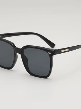 新款复古米钉时尚方框墨镜高级感街拍凹造型网红同款防晒太阳镜