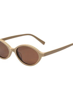 2025新款张元英同款椭圆墨镜女