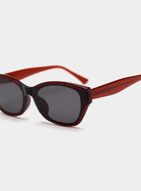 26新58319新款欧美猫形一体镜片太阳眼镜潮男女网红街拍时尚墨镜