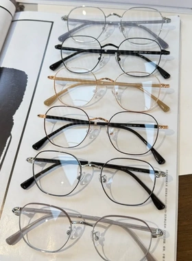 2025新款tr眼镜架大脸显小方框镜架气质百搭镜框眼镜52152可配镜