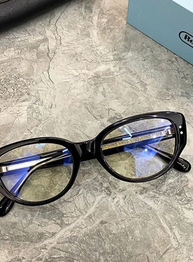 25新板材猫眼墨镜素颜框架眼镜网红推荐镜框时尚黑框女潮red zone