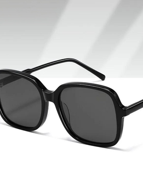 新款素颜防晒尼龙片男女5A15高级感ins网红韩版防紫外线板材墨镜