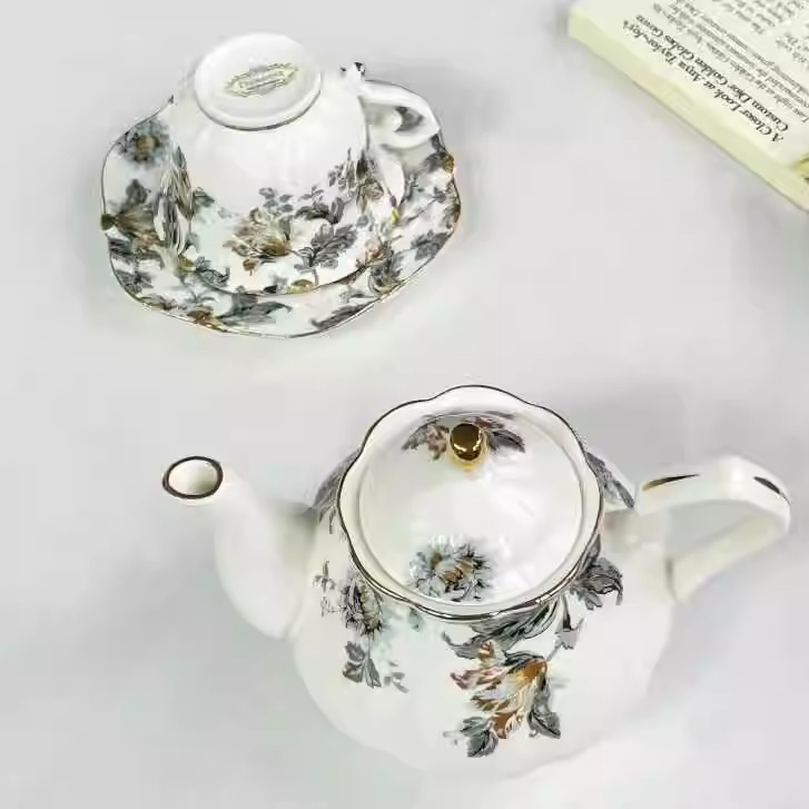 糖罐壶套装流金岁月俄罗斯茶杯碟