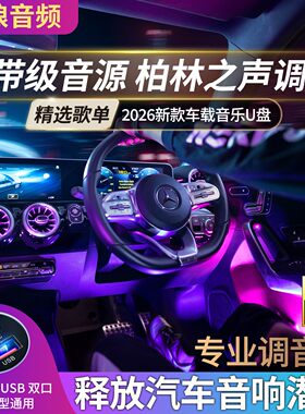 车载U盘高保真音源2026热门DJ经典 精细调音适配全系车型音响