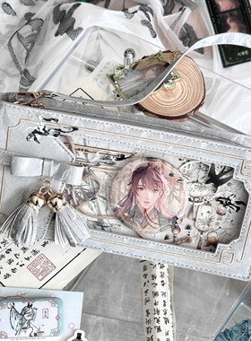 morning glory原创绮窗影包斜跨单肩手提可爱中国风古风复古痛包