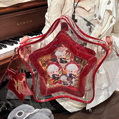 猫宁咕噜原创夹星软糖双肩痛包