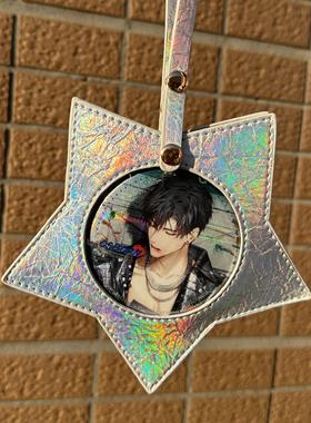 morning glory原创可爱夹星软糖谷子保护挂件小星星徽章吧唧包