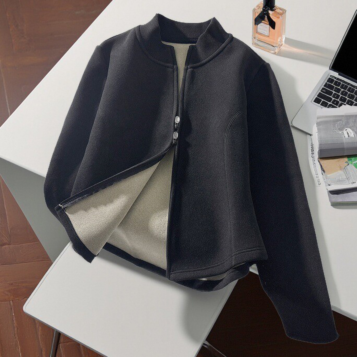 短款冲锋衣内搭抓绒衣打底外套